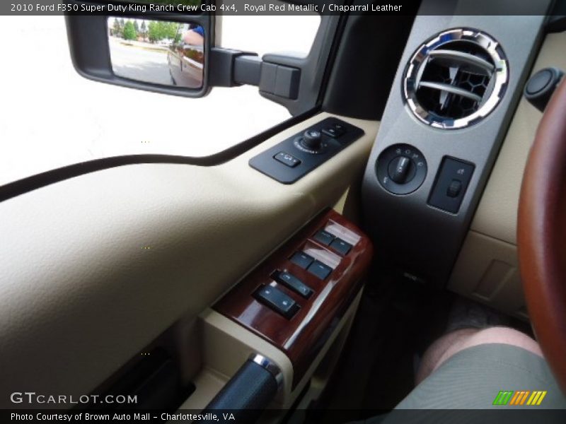 Royal Red Metallic / Chaparral Leather 2010 Ford F350 Super Duty King Ranch Crew Cab 4x4