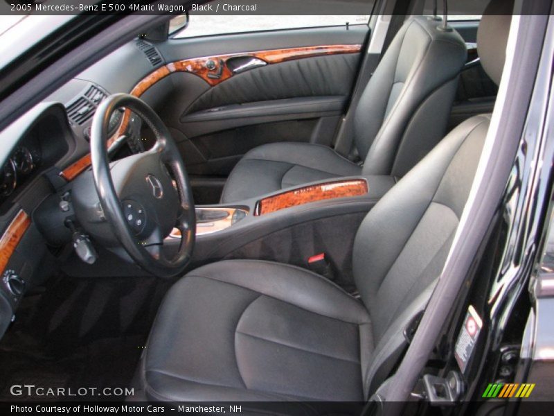  2005 E 500 4Matic Wagon Charcoal Interior