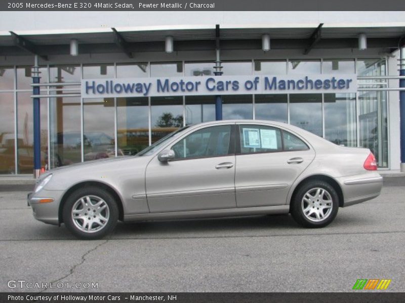 Pewter Metallic / Charcoal 2005 Mercedes-Benz E 320 4Matic Sedan