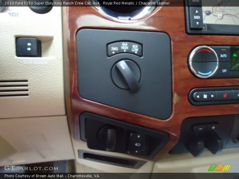 Royal Red Metallic / Chaparral Leather 2010 Ford F350 Super Duty King Ranch Crew Cab 4x4