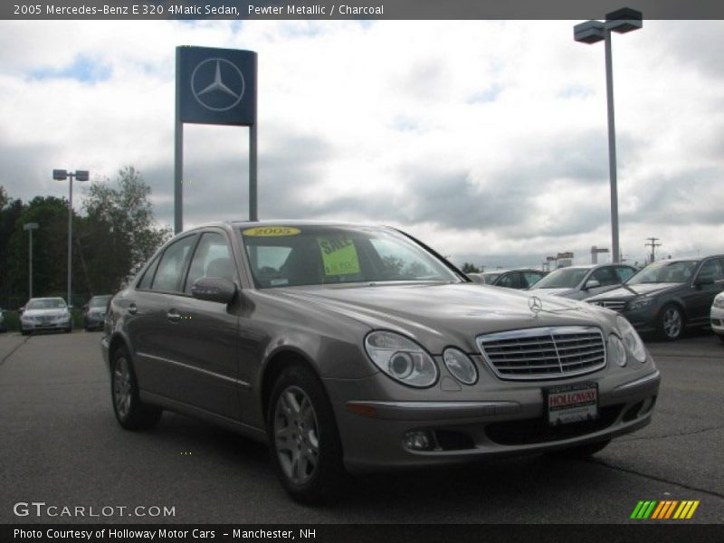 Pewter Metallic / Charcoal 2005 Mercedes-Benz E 320 4Matic Sedan