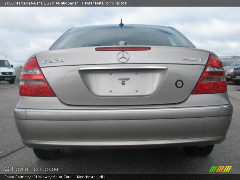 Pewter Metallic / Charcoal 2005 Mercedes-Benz E 320 4Matic Sedan