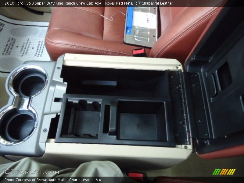 Royal Red Metallic / Chaparral Leather 2010 Ford F350 Super Duty King Ranch Crew Cab 4x4
