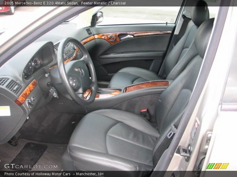 Pewter Metallic / Charcoal 2005 Mercedes-Benz E 320 4Matic Sedan