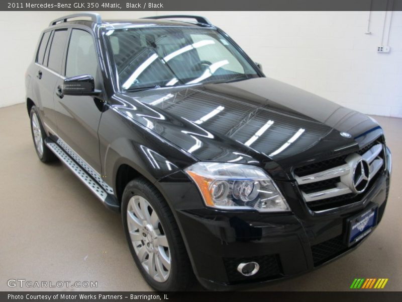 Black / Black 2011 Mercedes-Benz GLK 350 4Matic