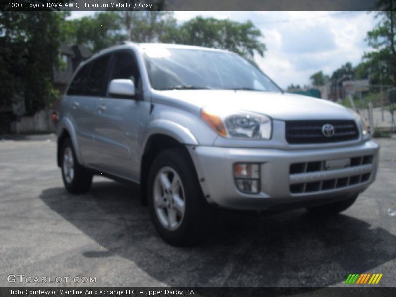 Titanium Metallic / Gray 2003 Toyota RAV4 4WD