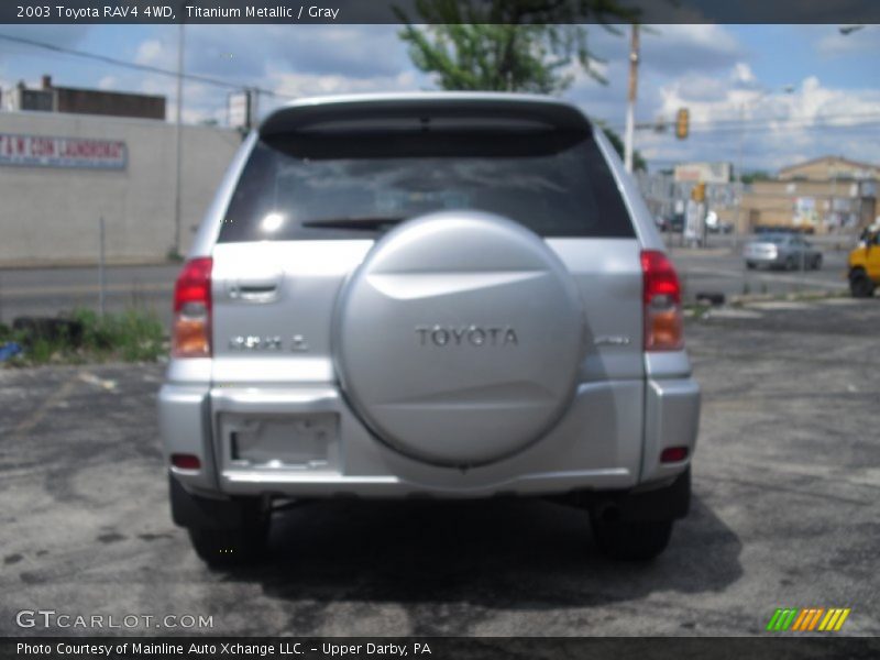 Titanium Metallic / Gray 2003 Toyota RAV4 4WD