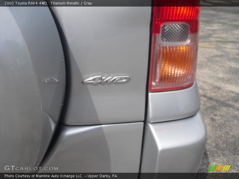 Titanium Metallic / Gray 2003 Toyota RAV4 4WD