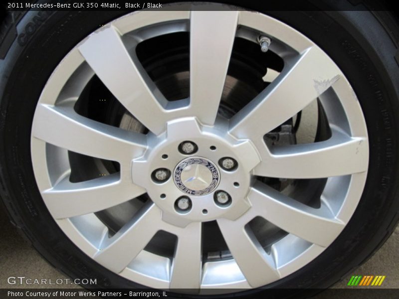 Black / Black 2011 Mercedes-Benz GLK 350 4Matic