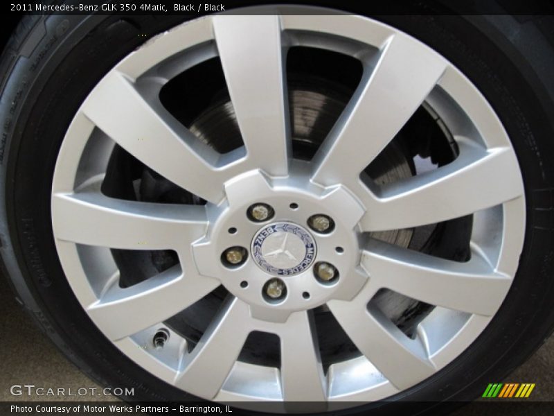 Black / Black 2011 Mercedes-Benz GLK 350 4Matic