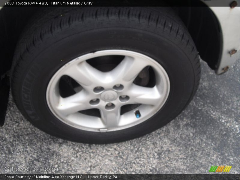 Titanium Metallic / Gray 2003 Toyota RAV4 4WD