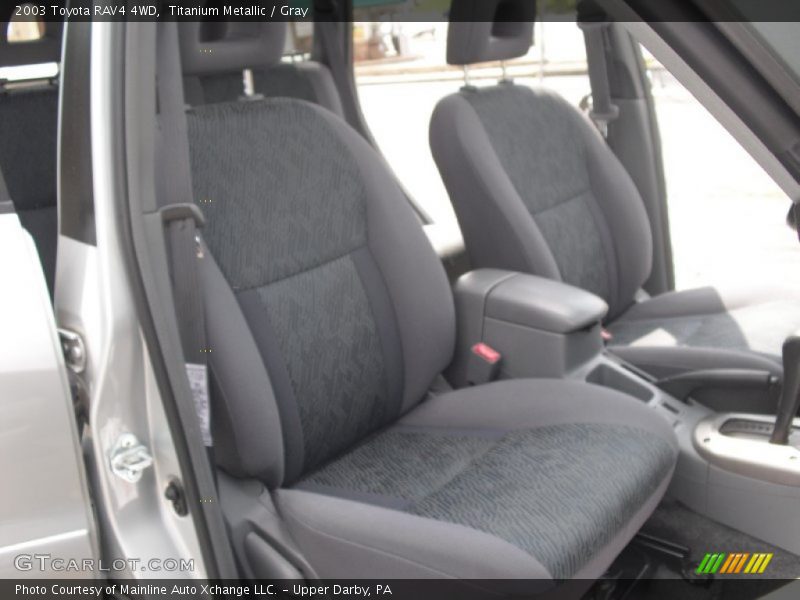 Titanium Metallic / Gray 2003 Toyota RAV4 4WD