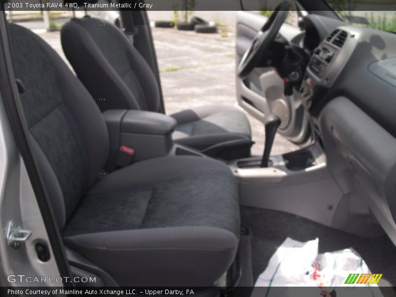 Titanium Metallic / Gray 2003 Toyota RAV4 4WD