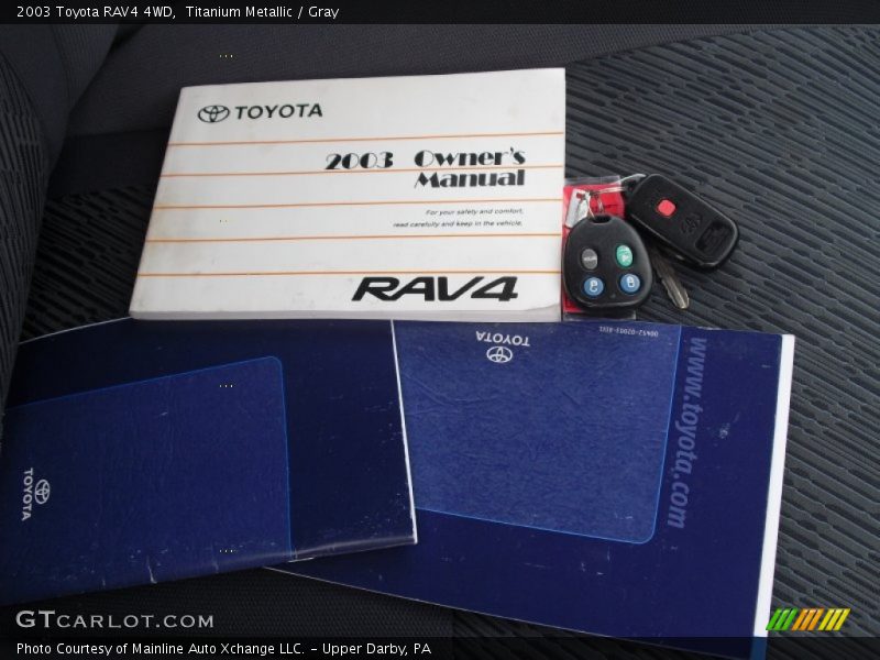 Titanium Metallic / Gray 2003 Toyota RAV4 4WD