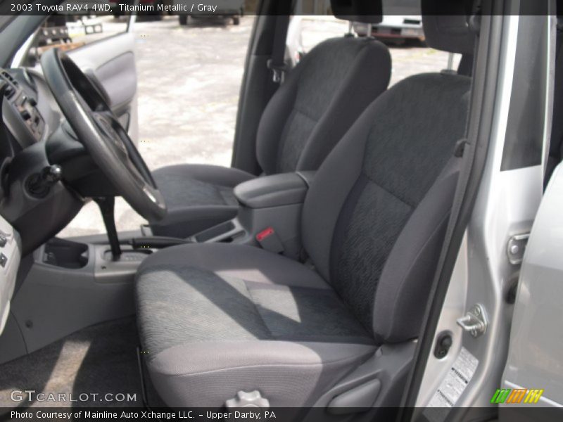 Titanium Metallic / Gray 2003 Toyota RAV4 4WD