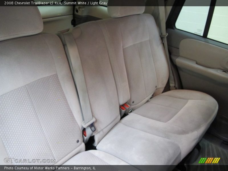 Summit White / Light Gray 2008 Chevrolet TrailBlazer LS 4x4