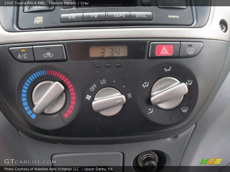 Titanium Metallic / Gray 2003 Toyota RAV4 4WD