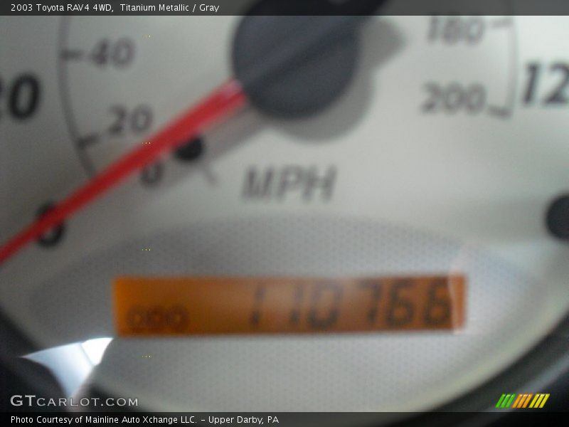 Titanium Metallic / Gray 2003 Toyota RAV4 4WD