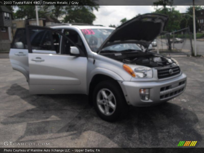 Titanium Metallic / Gray 2003 Toyota RAV4 4WD