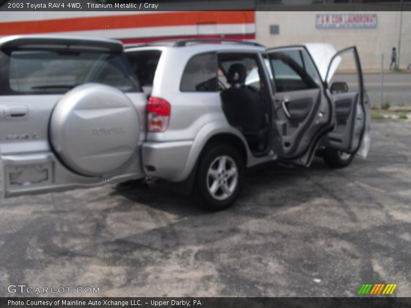 Titanium Metallic / Gray 2003 Toyota RAV4 4WD