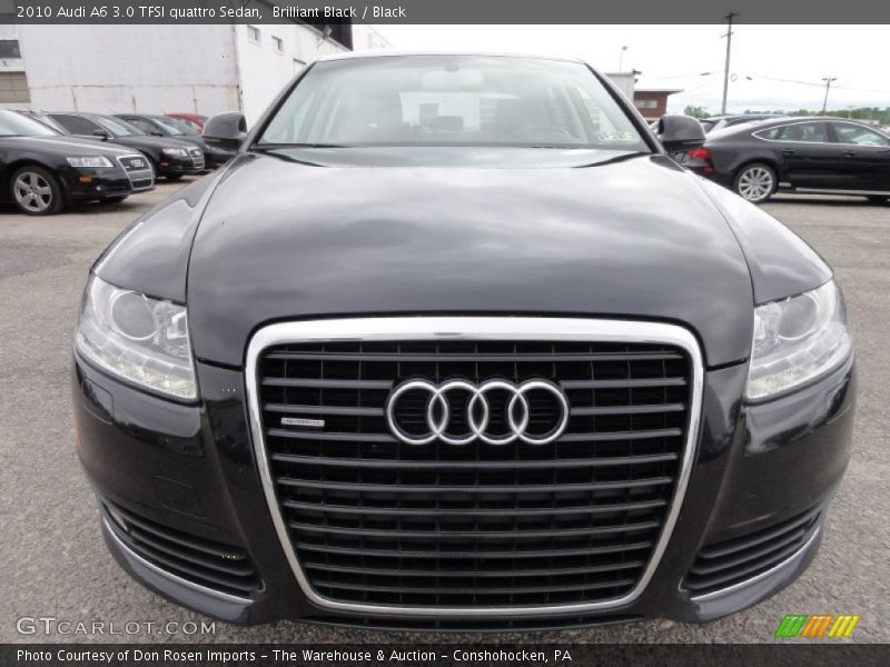 Brilliant Black / Black 2010 Audi A6 3.0 TFSI quattro Sedan