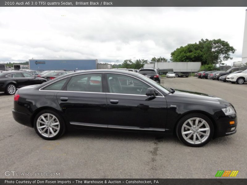 Brilliant Black / Black 2010 Audi A6 3.0 TFSI quattro Sedan