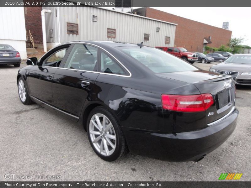 Brilliant Black / Black 2010 Audi A6 3.0 TFSI quattro Sedan