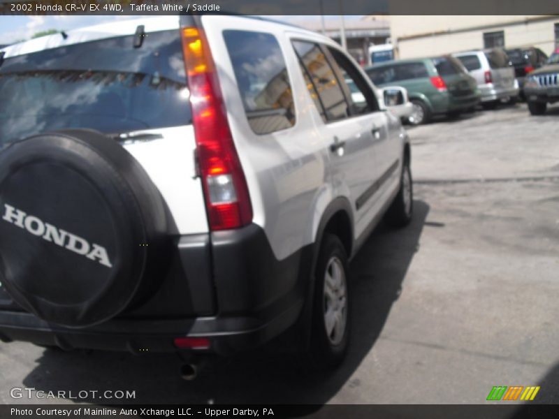 Taffeta White / Saddle 2002 Honda CR-V EX 4WD