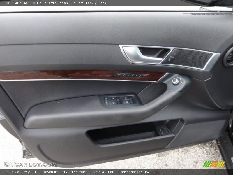 Brilliant Black / Black 2010 Audi A6 3.0 TFSI quattro Sedan
