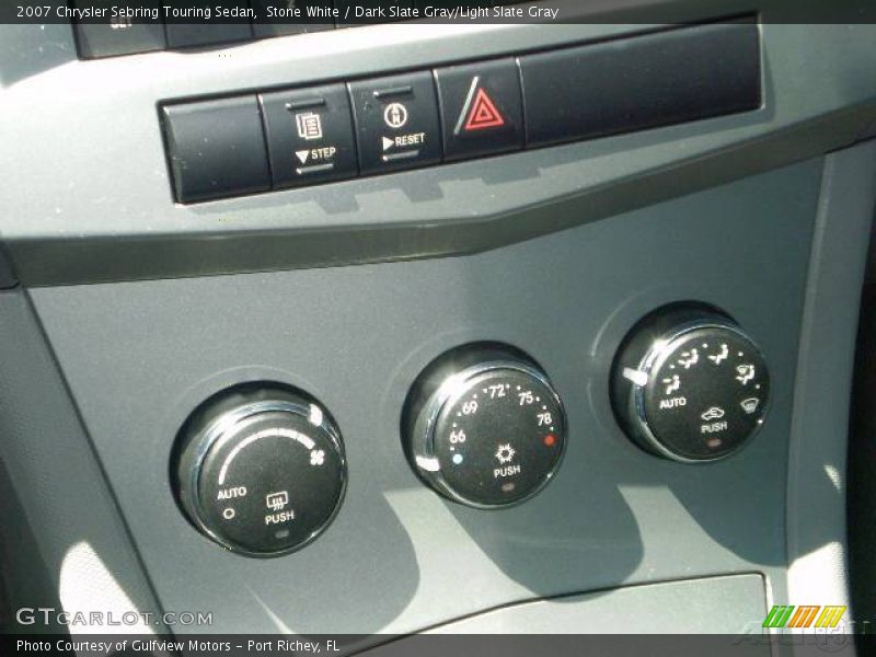 Stone White / Dark Slate Gray/Light Slate Gray 2007 Chrysler Sebring Touring Sedan