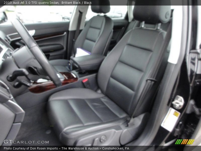 Brilliant Black / Black 2010 Audi A6 3.0 TFSI quattro Sedan