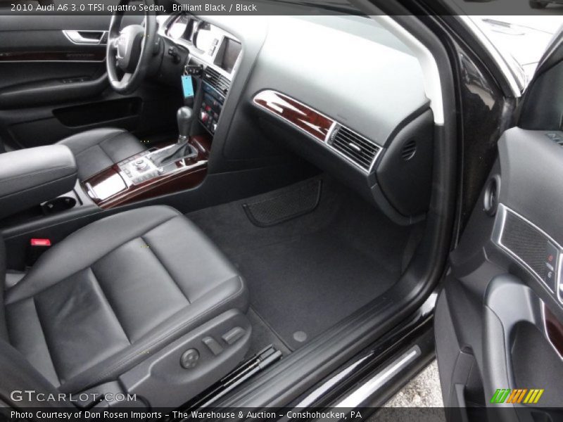 Brilliant Black / Black 2010 Audi A6 3.0 TFSI quattro Sedan