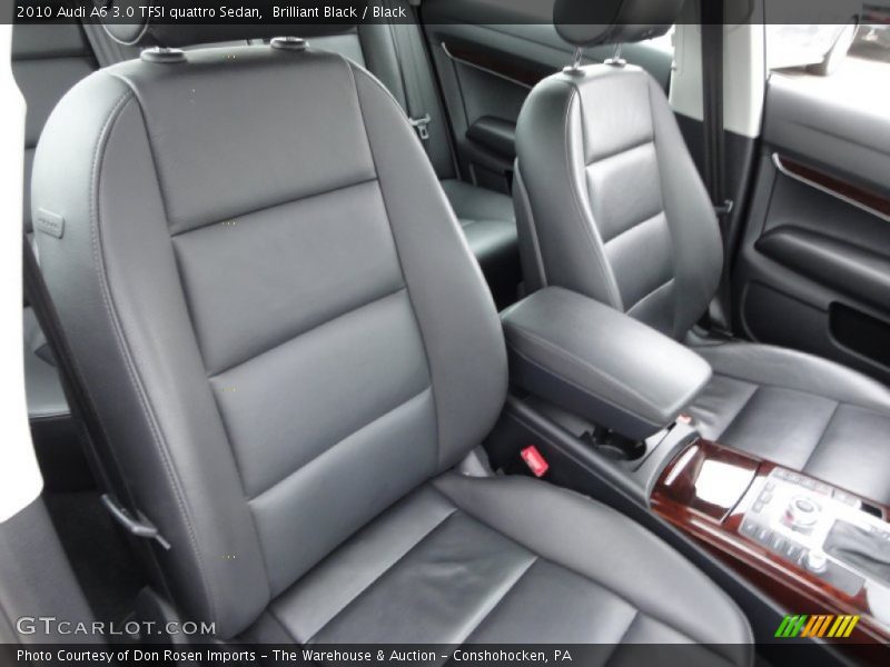 Brilliant Black / Black 2010 Audi A6 3.0 TFSI quattro Sedan