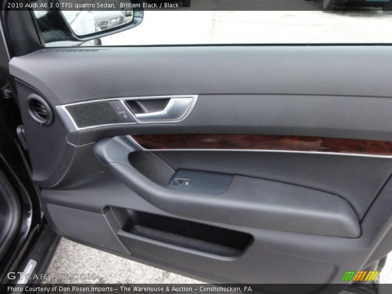 Brilliant Black / Black 2010 Audi A6 3.0 TFSI quattro Sedan