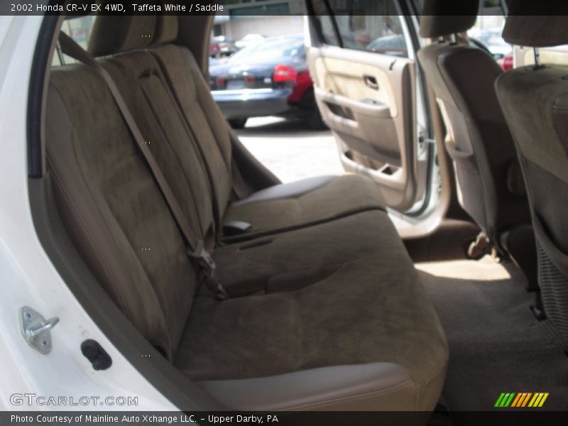 Taffeta White / Saddle 2002 Honda CR-V EX 4WD