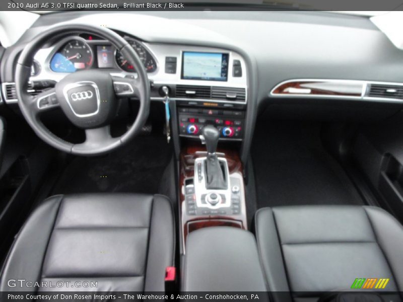 Brilliant Black / Black 2010 Audi A6 3.0 TFSI quattro Sedan