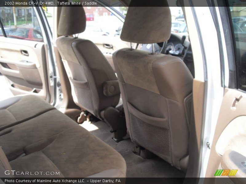Taffeta White / Saddle 2002 Honda CR-V EX 4WD