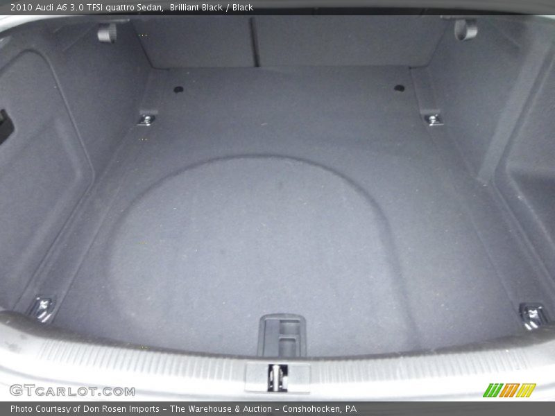  2010 A6 3.0 TFSI quattro Sedan Trunk