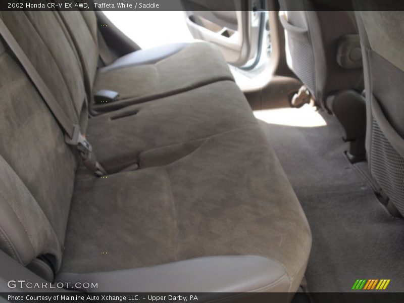 Taffeta White / Saddle 2002 Honda CR-V EX 4WD