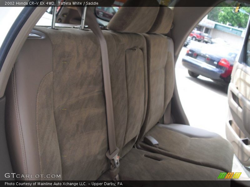 Taffeta White / Saddle 2002 Honda CR-V EX 4WD