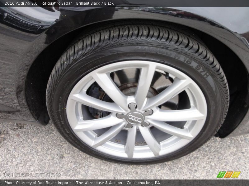 Brilliant Black / Black 2010 Audi A6 3.0 TFSI quattro Sedan