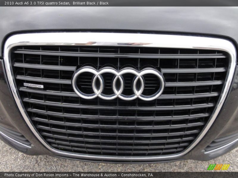 Brilliant Black / Black 2010 Audi A6 3.0 TFSI quattro Sedan