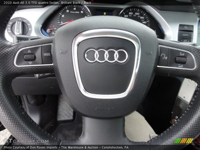 Brilliant Black / Black 2010 Audi A6 3.0 TFSI quattro Sedan