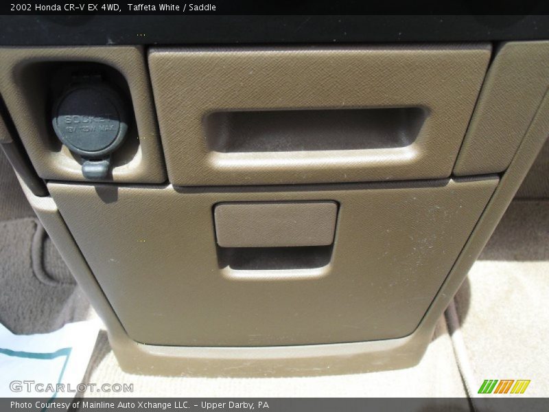 Taffeta White / Saddle 2002 Honda CR-V EX 4WD