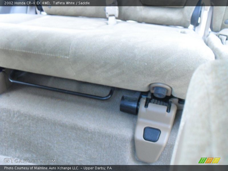 Taffeta White / Saddle 2002 Honda CR-V EX 4WD