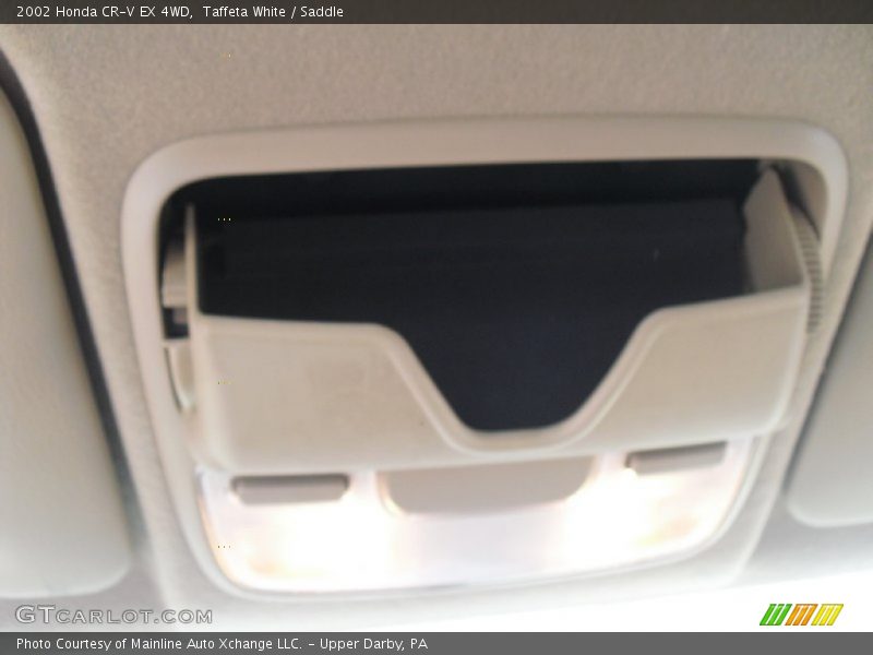 Taffeta White / Saddle 2002 Honda CR-V EX 4WD