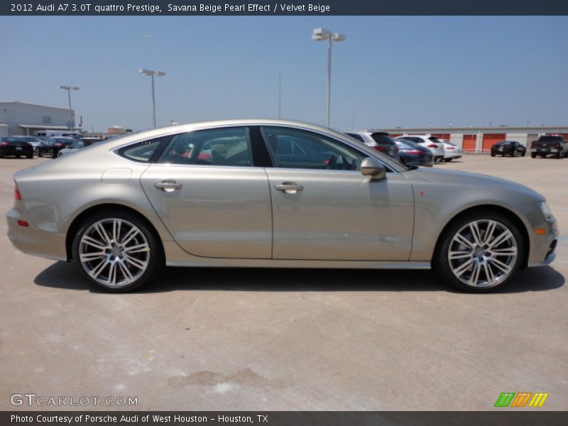  2012 A7 3.0T quattro Prestige Savana Beige Pearl Effect