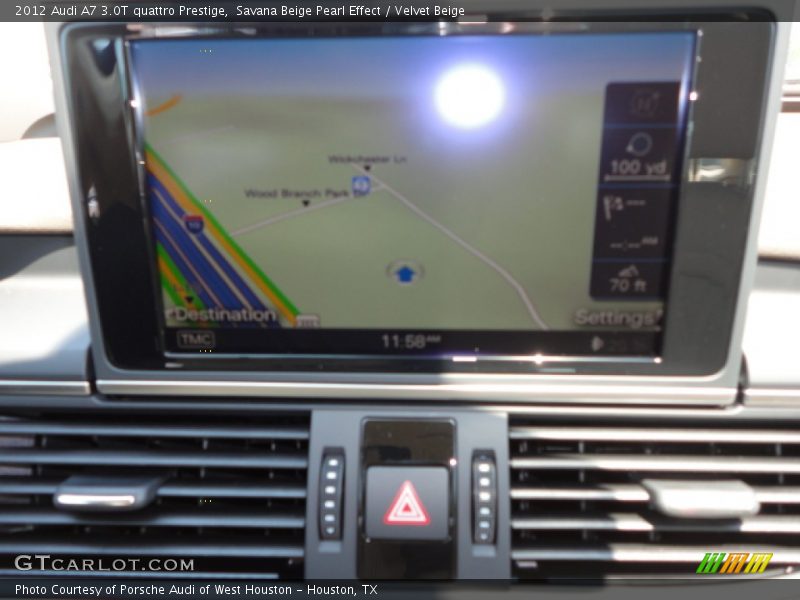 Savana Beige Pearl Effect / Velvet Beige 2012 Audi A7 3.0T quattro Prestige