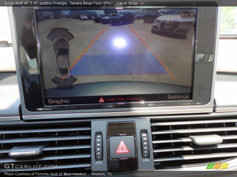 Savana Beige Pearl Effect / Velvet Beige 2012 Audi A7 3.0T quattro Prestige