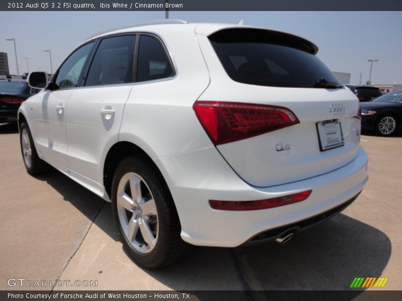 Ibis White / Cinnamon Brown 2012 Audi Q5 3.2 FSI quattro